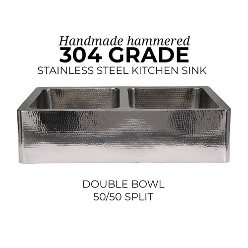 Handmade hammered stainless - handmade,