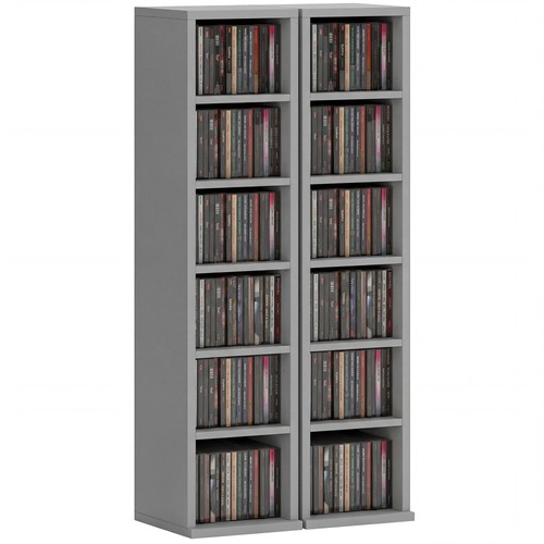 Homcom set cd storage - of, 2