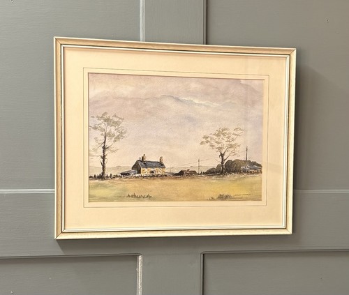 Original signed watercolour - original,