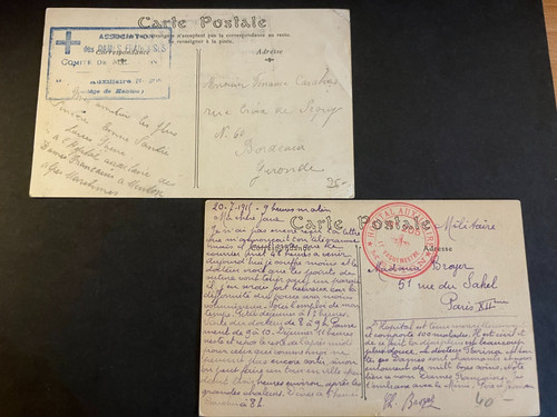 Ww1 france menton military - france,
