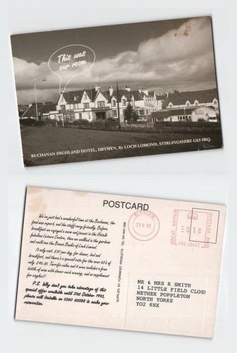 Vintage postcard buchanan - vintage,