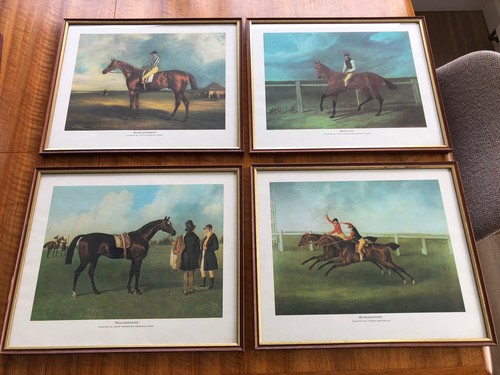 Framed horse racing prints - 4,