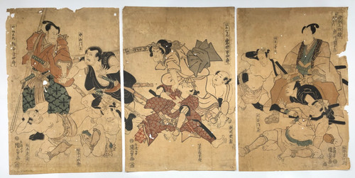 Kunisada woodblock - kunisada,