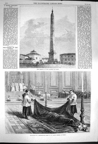 Old antique print - old,