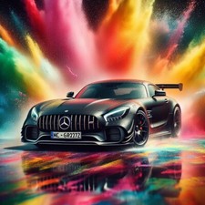 Mercedes Benz GTR  Birthday