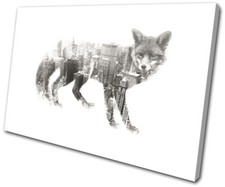 Modern Fox City Urban Animals