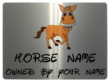 132 personalised horse name - 132,