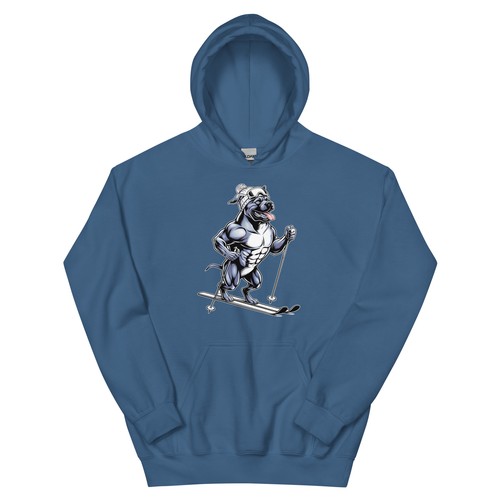 Cane corso dog - dog, ski