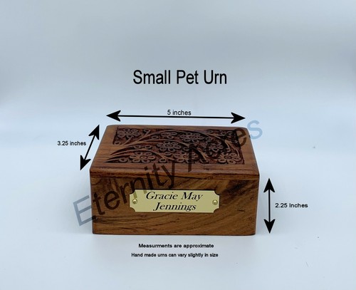 Memorial wood pet - or, dog
