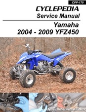 2004 2009 yamaha - 2004-2009, yfz450