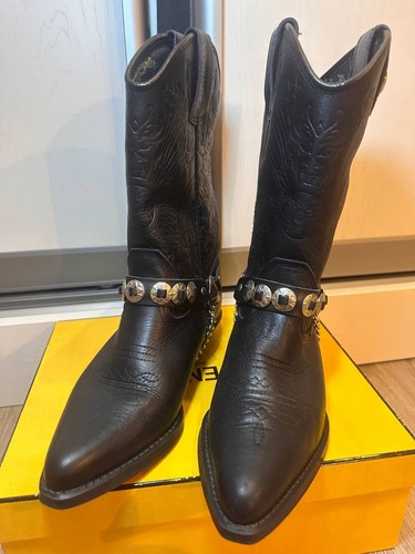 Vintage black leather - vintage,