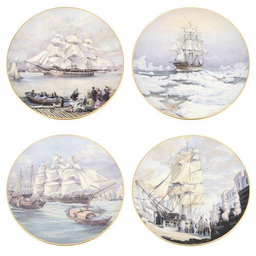 Franklin mint sailing ships - sailing,