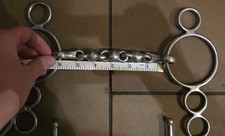 Waterford 3 Ring Dutch Gag Horse Bit or 3 Ring Continental Gag 6 inch 6"