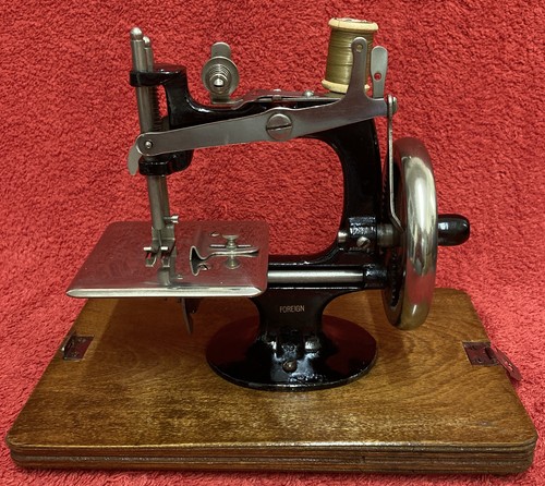 Antique vintage toy sewing - toy,