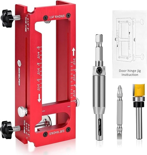 Door hinge jig aluminum alloy - hinge,