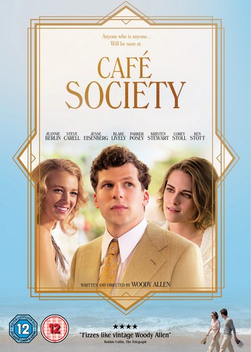 Café society dvd jesse - dvd, (2016)