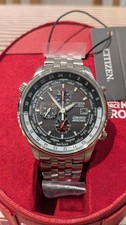 Citizen Eco-Drive Red Arrows Chronograph Stainless Steel (CA0080-54E) -Brand new