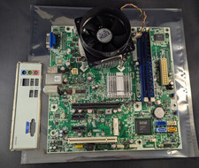 Intel Motherboard CPU RAM Bundle HP H-IG41-uATX Rev:1.1 2GB DDR3 SLGTG E5800