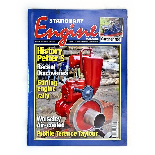 Stationary engine magazine - engine, no