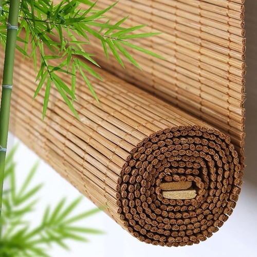 New bamboo roller blind x - new, 55
