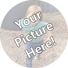Your Own Personalised Photo Custom Image Cake Toppers Edible Icing Wafer Decor
