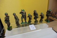7 VINTAGE 60mm CRESCENT TOYS