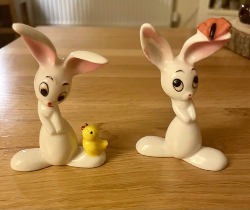 Vintage rabbit chick - &,