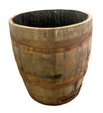 OAK WHISKY BARRELS - CHOOSE YOUR SIZE - WOODEN PLANTERS / TUB / MINI POND / POT
