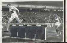 1956 Press Photo Chris Brasher