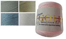 Baby Wool,  4 Ply Cone Hand Or
