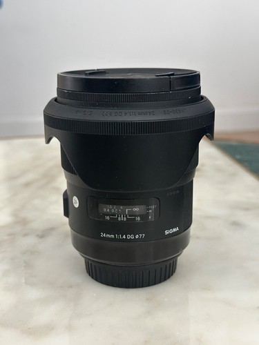 Sigma 24mm hsm art - f1.4, dg