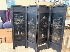 4 panel oriental divider