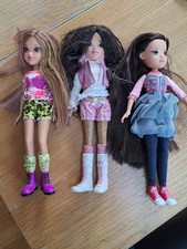 MGA 2009 Moxie Gitlz Sophina Dolls X 3 Dolls As Pictured