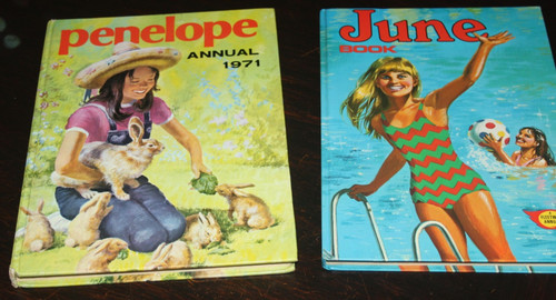 Vintage girls annuals - vintage,