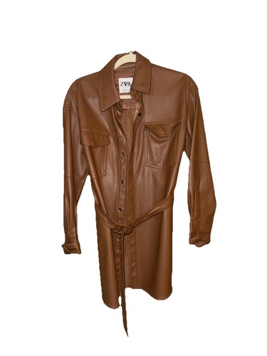 Zara brown faux - zara,