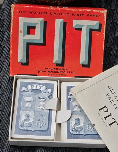 Vintage pit card game - vintage,