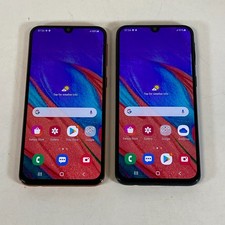 Joblot 2x Samsung Galaxy A40 64GB Dual SIM Mixed Network Grade DF Stock