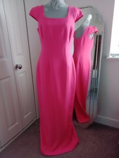 Gorgeous Phase Eight Damsel Dress Size 14 Pink Occasion Maxi Wedding Cruise  New