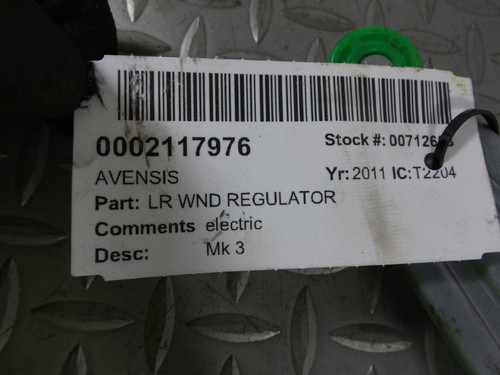 2011 toyota avensis - avensis,