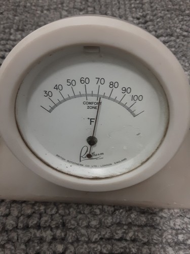 British rototherm bakelite art - rototherm,