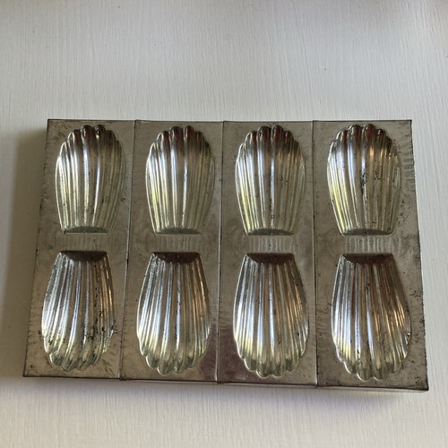 Vintage french madeleine mold - vintage,