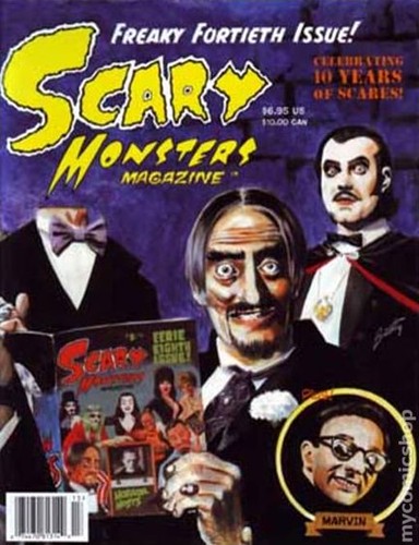 Scary monsters magazine - scary,