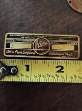 Vintage Atlas Mill,  lathe