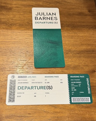 Departure julian barns - departure(s),