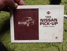 1985 Nissan Model 720 D Series