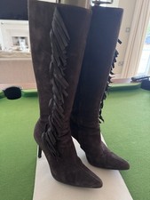 Vintage 1990’s Patrick Cox Tasseled SuedeBoots Size 37.5. Excellent condition 