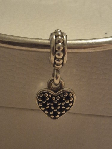 Pandora dangling heart charm - dangling,