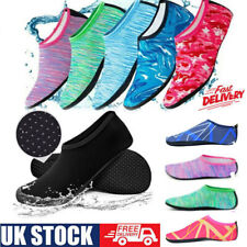 Kids Mens Womens Water Beach Shoes Non-Slip Sea Swim Pool Wetsuits Aqua Socks UK