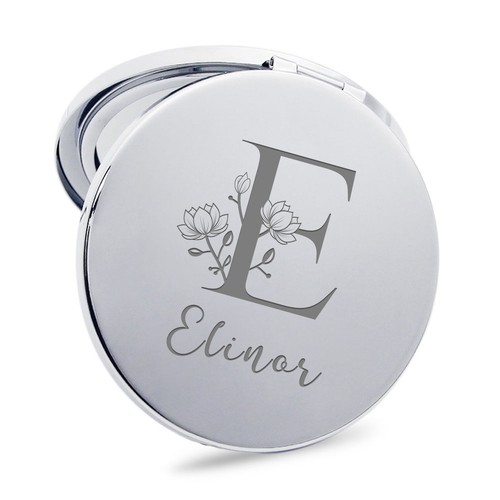 Personalised engraved compact - personalised,