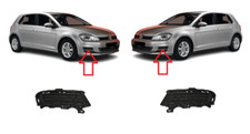 NEW FOR VW GOLF VII 2013-2018 FRONT BUMPER UPPER PART FOGLIGHT COVER PAIR SET